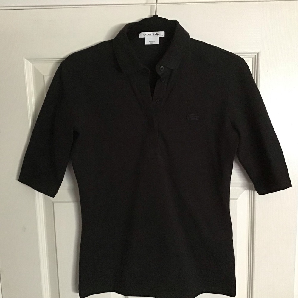 Women Lacoste polo, like new